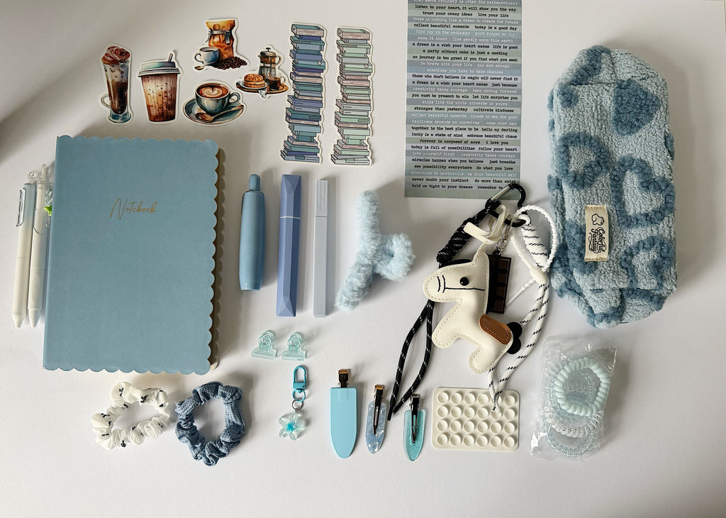 Blue Aesthetic Stationery Gift Set XL